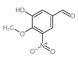 5-Nitroisovanilline structure, CAS 80547-69-9