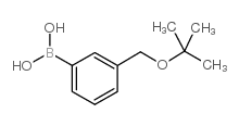 3-t-Butoxymethylphenylboronicacid structure, CAS 858364-78-0