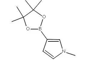 1H-Pyrrole,1-methyl-3-(4,4,5,5-tetramethyl-1,3,2-dioxaborolan-2-yl)- structure, CAS 953040-54-5