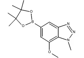 1H-1,2,3-Triazole,1-methyl-5-(4,4,5,5-tetramethyl-1,3,2-dioxaborolan-2-yl)- structure, CAS 1047636-97-4