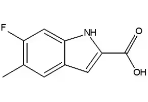 6-nitro-1H-indole-2-carboxylicacid structure, CAS 10242-00-9