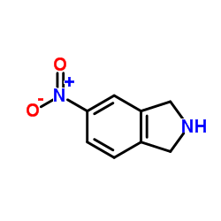 5-nitroisoindoline structure, CAS 46053-72-9