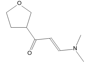(E)-3-(Dimethylamino)-1-(2-methyl-1,6-naphthyridin-3-yl)prop-2-en-1-one structure, CAS 388565-62-6