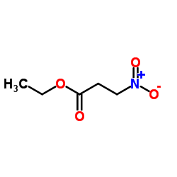ethyl3-nitropropanoate structure, CAS 3590-37-2