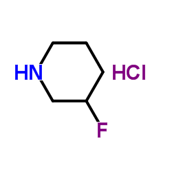 3-fluoropiperidinehydrochloride structure, CAS 737000-77-0