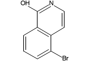 5-bromoisoquinolin-1-ol structure, CAS 190777-77-6