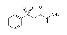 2-(Benzenesulfonyl)propionicacidhydrazide structure, CAS 886499-82-7