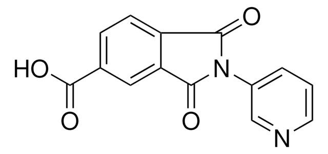 2-(3-Benzooxazol-2-yl-phenyl)-1,3-dioxo-2,3-dihydro-1H-isoindole-5-carboxylicacid structure, CAS 314038-76-1