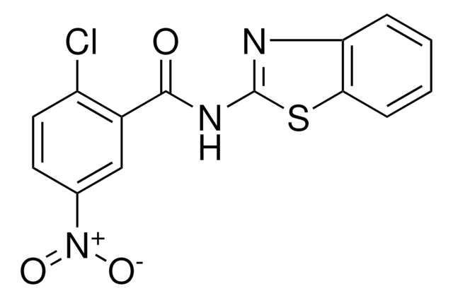 N-(3-Benzothiazol-2-yl-phenyl)-2-chloro-5-nitrobenzamide structure, CAS 313262-89-4