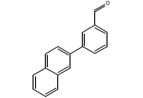 3-Naphthalen-2-yl-benzaldehyde structure, CAS 728919-26-4