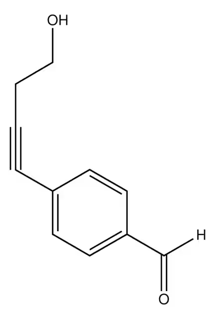 4-Naphthalen-1-yl-benzaldehyde structure, CAS 56432-18-9