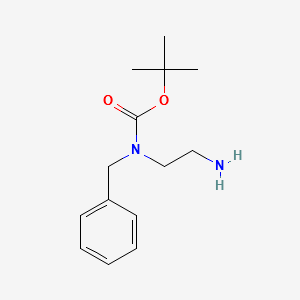 (2-Aminoethyl)benzylcarbamicacidtert-butylester structure, CAS 152193-00-5