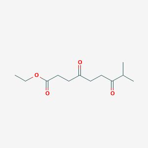 ETHYL8-METHYL-4,7-DIOXONONANOATE structure, CAS 1188264-83-6