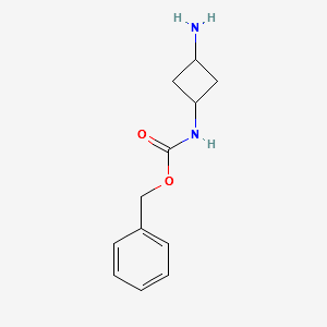 BENZYL3-AMINOCYCLOBUTYLCARBAMATE structure, CAS 1188264-84-7