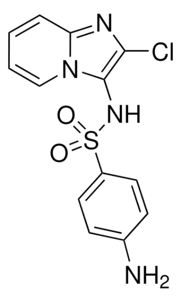 3-(2-Biphenyl-4-yl-6-chloroimidazo[1,2-a]pyridin-3-yl)acrylicacid structure, CAS 727977-34-6