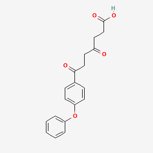 4,7-DIOXO-7-(4-PHENOXYPHENYL)HEPTANOICACID structure, CAS 1188265-88-4