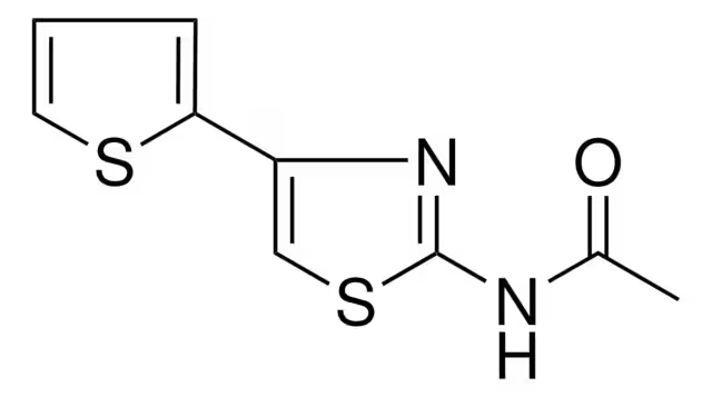 N-(4-Thiophen-2-yl-thiazol-2-yl)phthalamicacid structure, CAS 325807-37-2
