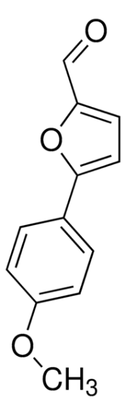 5-(4-Nitrophenoxymethyl)furan-2-carbaldehyde structure, CAS 438221-55-7