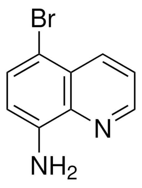 5-Bromo-quinolin-8-ylaminehydrochloride structure, CAS 297760-76-0