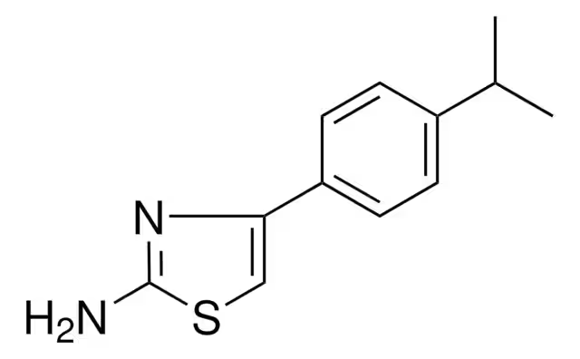 4-[4-(2-Butyl)phenyl]thiazol-2-ylamine structure, CAS 351982-40-6