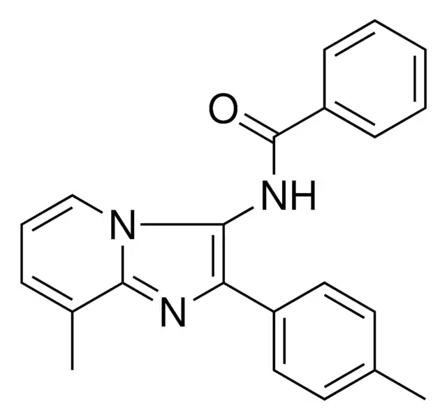 8-Methyl-2-(4-nitrophenyl)imidazo[1,2-a]pyridine-3-carbaldehyde structure, CAS 31521-95-6