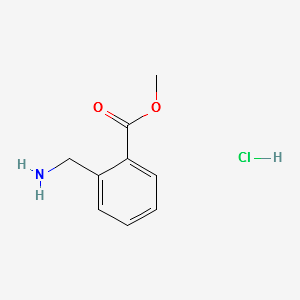 2-Carbomethoxybenzylaminehydrochloride structure, CAS 849020-92-4