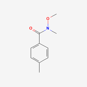 4,N-DimethylL-N-Methoxybenzamide structure, CAS 122334-36-5
