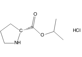 L-Prolineisopropylesterhydrochloride structure, CAS 343962-74-3