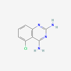 5-Chloro-2,4-diaminoquinazoline structure, CAS 17511-21-6