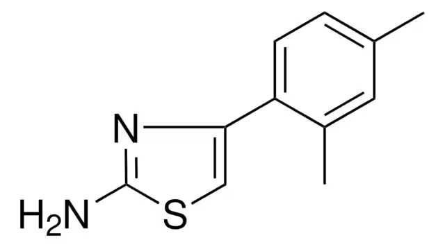 4-(2,4-Dimethylphenyl)thiazol-2-ylamine structure, CAS 247225-31-6