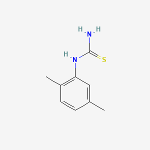 (2,5-Dimethylphenyl)thiourea structure, CAS 16738-19-5