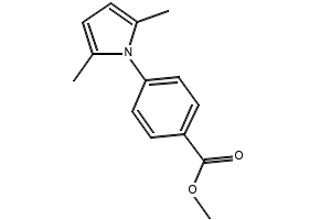 4-(2,5-Dimethylpyrrol-1-yl)phenylamine structure, CAS 60176-19-4