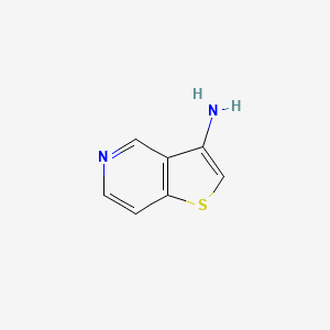 thieno[3,2-c]pyridin-3-amine structure, CAS 1159511-16-6