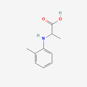 2-o-Tolylaminopropionicacid structure, CAS 94800-25-6