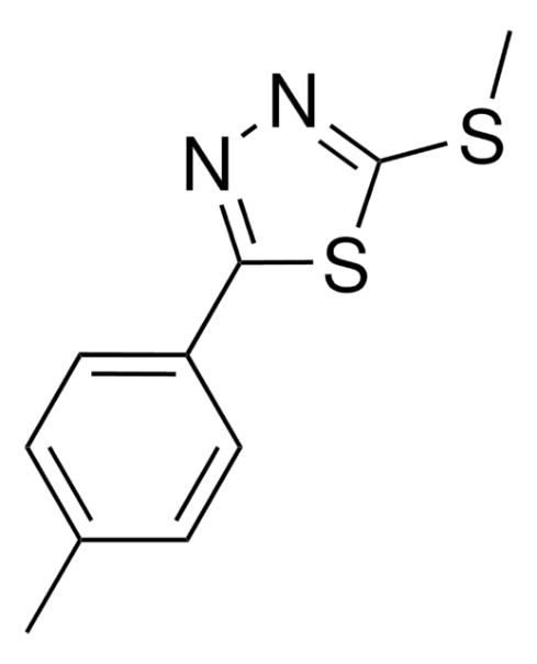 5-p-Tolyl[1,3,4]thiadiazol-2-ylamine structure, CAS 187744-53-2