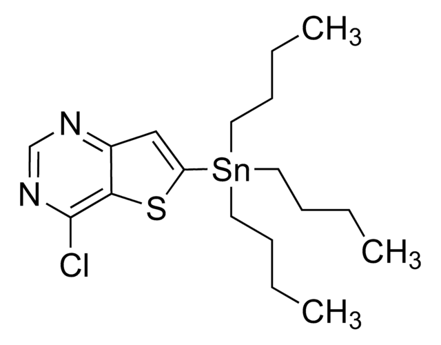 4-Chloro-6-(4-chlorophenyl)thieno[3,2-d]pyrimidine structure, CAS 681260-54-8