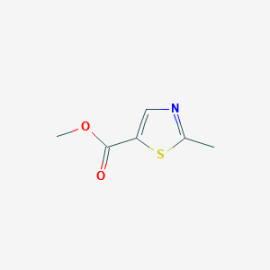 methyl2-methylthiazole-5-carboxylate structure, CAS 53233-90-2
