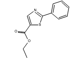 ethyl4-phenylthiazole-2-carboxylate structure, CAS 79247-92-0