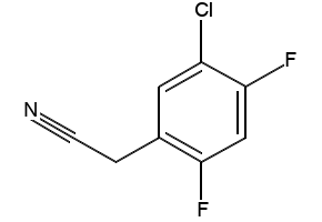 2-(2,4-dibromophenyl)acetonitrile structure, CAS 66246-16-0