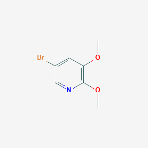 5-bromo-2,3-dimethoxypyridine structure, CAS 52605-98-8