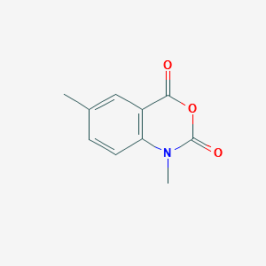 1,6-dimethyl-1H-benzo[d][1,3]oxazine-2,4-dione structure, CAS 59824-69-0