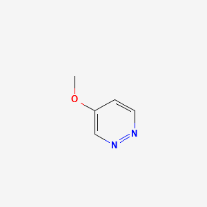 4-MethoxyPyridazine structure, CAS 20733-11-3