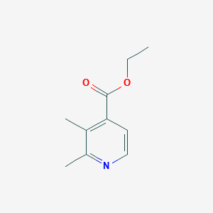 ethyl2,3-dimethylisonicotinate structure, CAS 867141-53-5
