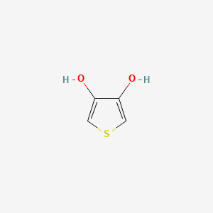 Thiophene-3,4-diol structure, CAS 14282-59-8