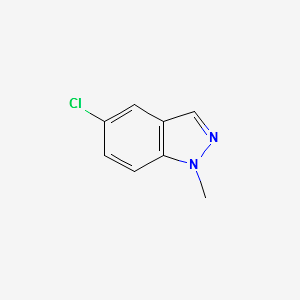 5-chloro-1-methyl-1H-indazole structure, CAS 1209268-02-9
