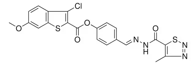 6-Chloro-5-cyano-4-methoxy-2-methyl-3-nitropyridine structure, CAS 916792-32-0