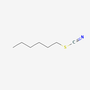 Hexylthiocyanate structure, CAS 6803-40-3