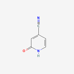 2-Hydroxyisonicotinonitrile structure, CAS 94805-51-3