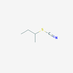 2-Butylthiocyanate structure, CAS 25414-89-5
