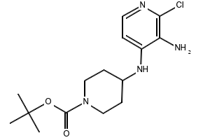 tert-butyl4-(2-chloropyridin-3-yl)piperidine-1-carboxylate structure, CAS 1053657-09-2